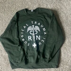 RN sweatshirt ICU trauma
